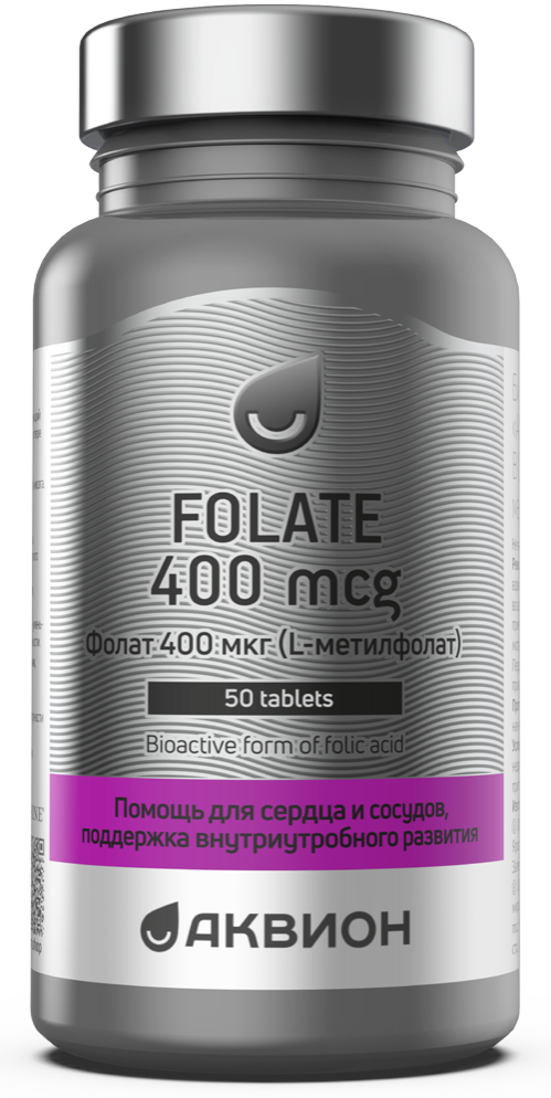 АКВИОН Фолат 400 мкг